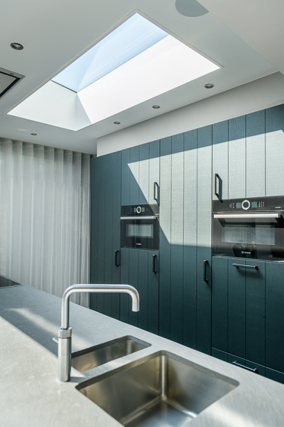 Dachlux Flachdachfenster Küche