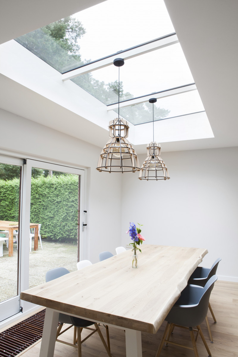 Dachlux Flachdachfenster Küche